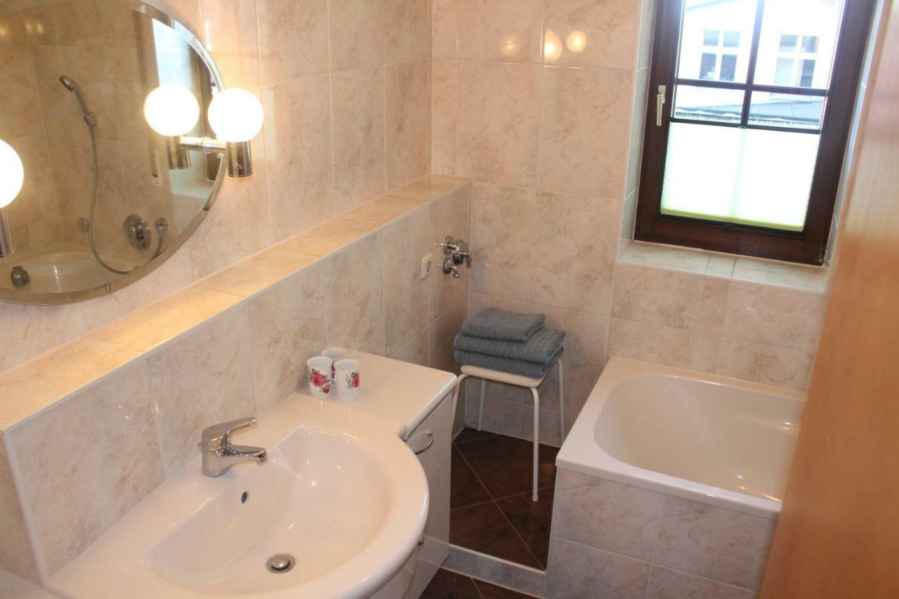 Ferienwohnung Korn Mit Tiefgarage Und Skiraum Oberwiesenthal Exterior foto