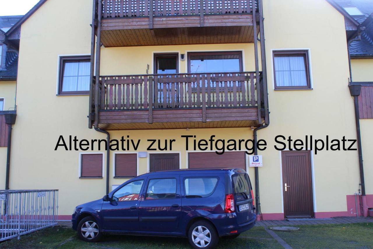 Ferienwohnung Korn Mit Tiefgarage Und Skiraum Oberwiesenthal Exterior foto